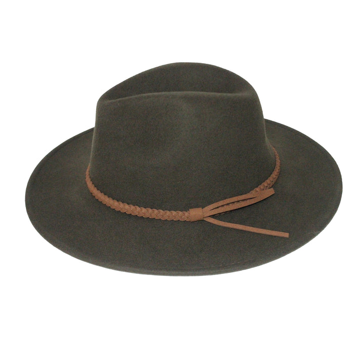 Cancer Council | Blake Fedora - Side | Khaki | UPF50+ Protection