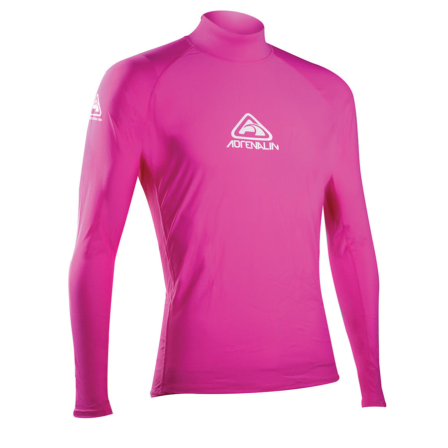 Cancer Council | Toddler Adrenaline Rashie Long Sleeve | Hot Pink | UPF50+ Protection
