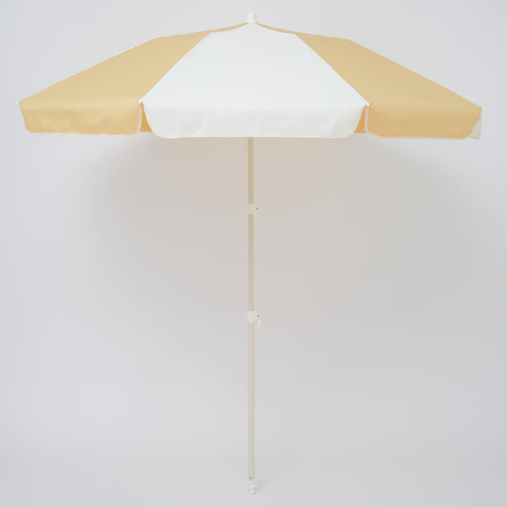 Cancer Council | Sunnylife Compact Beach Umbrella | Butternut | UPF50+ Protection
