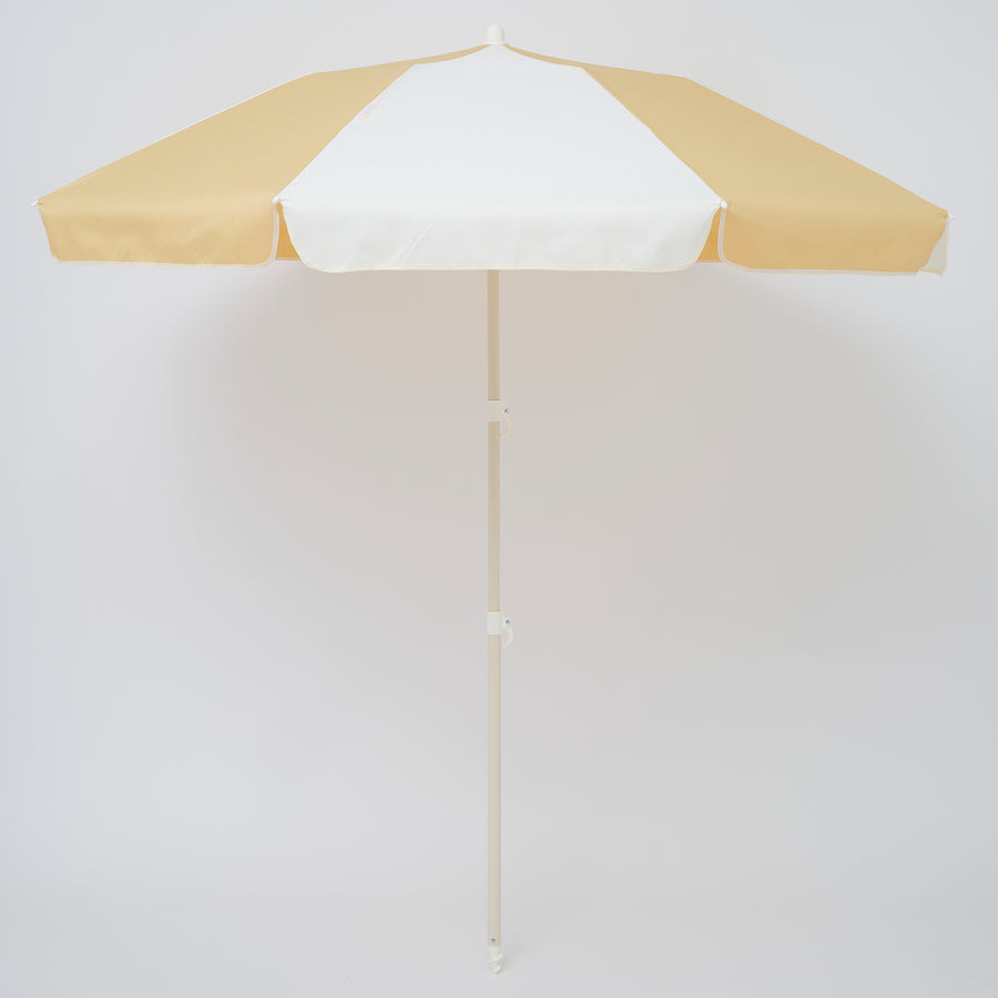 Cancer Council | Sunnylife Compact Beach Umbrella | Butternut | UPF50+ Protection