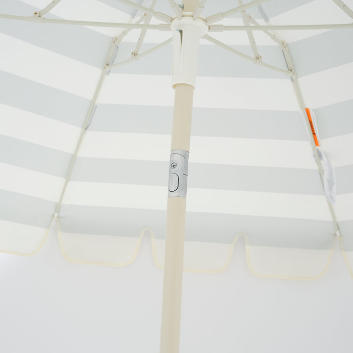 Cancer Council | Sunnylife Compact Beach Umbrella | Sea Sage| UPF50+ Protection | Detail