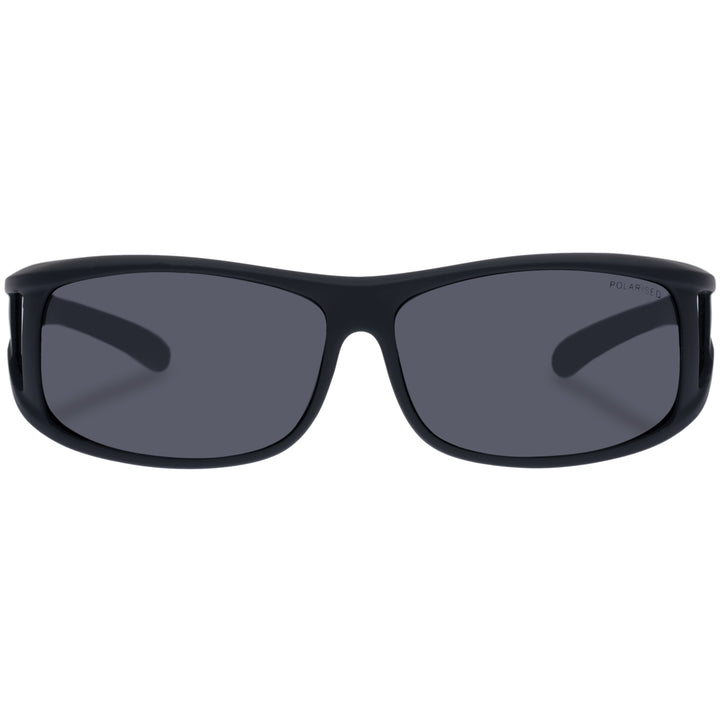 Cancer Council | Culburra Fitover Sunglasses | Black | Front