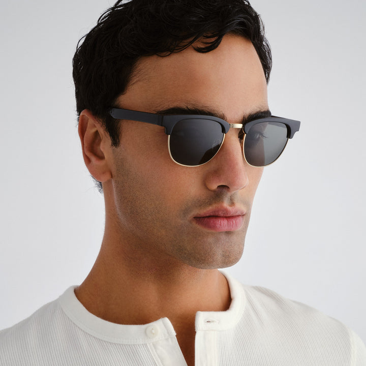 Atherton Sunglasses - Shiny Black