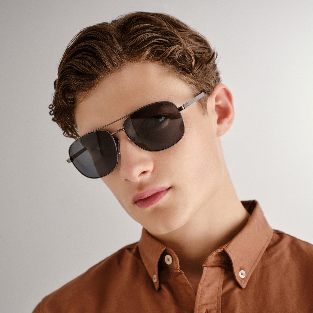 Cancer Council | Enmore Sunglasses - Lifestyle Front | Gunmetal