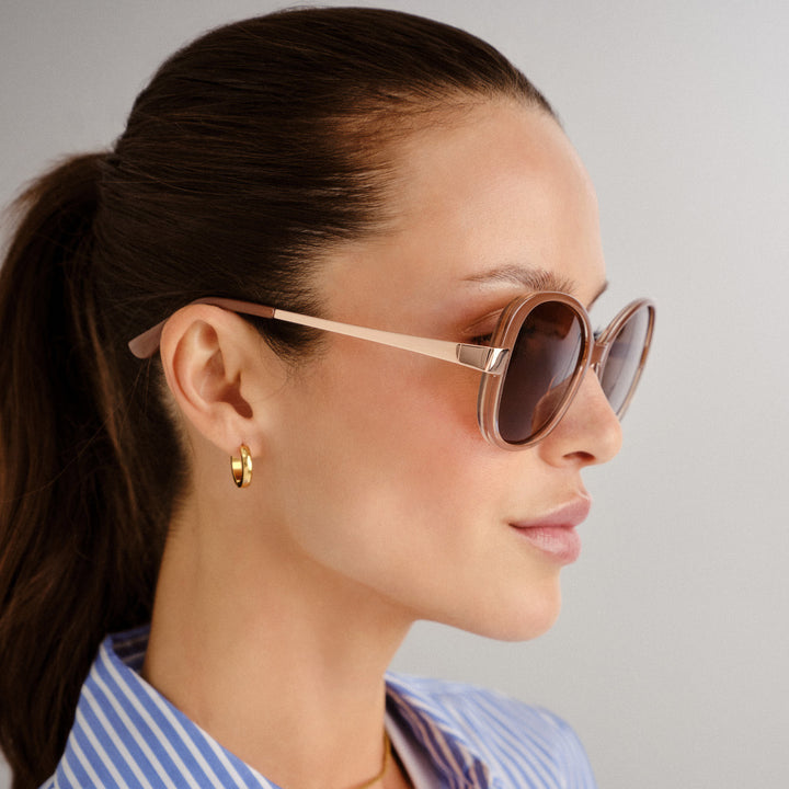 Anna Bay Sunglasses - Blush