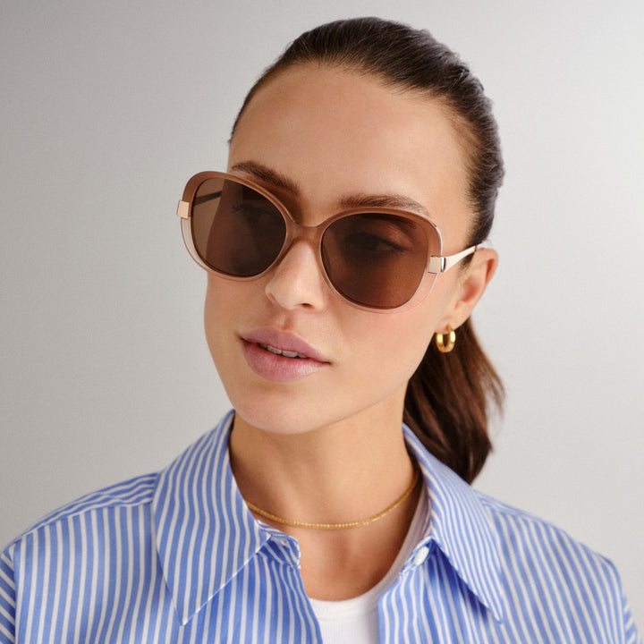Anna Bay Sunglasses - Blush