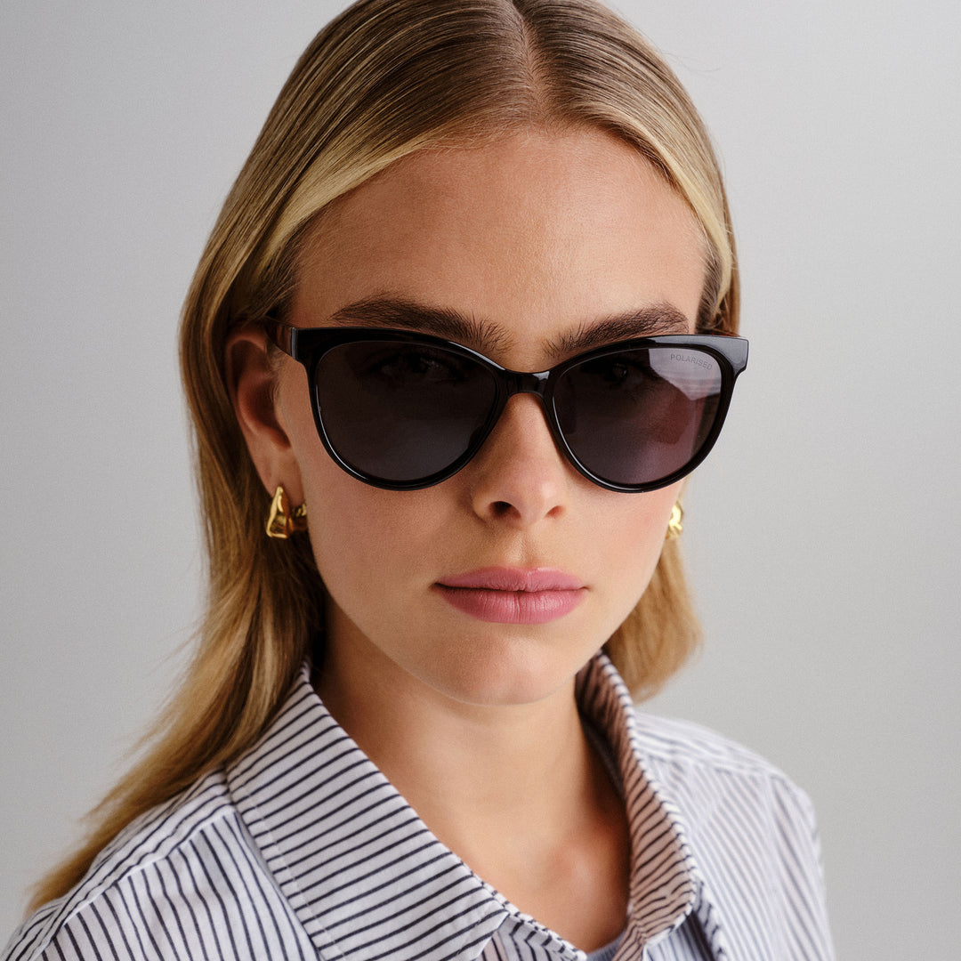 Evandale Sunglasses - Berry Tort Black