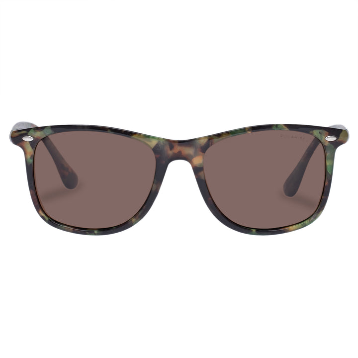 Cancer Council | Enviro Fine Sunglasses - Front | Khaki Tort | UPF50+ Protection
