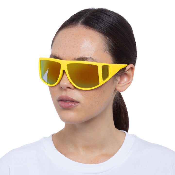 Cancer Council | Originals Nash - Female Model Angle | Hyper Yellow | UPF50+ Protection