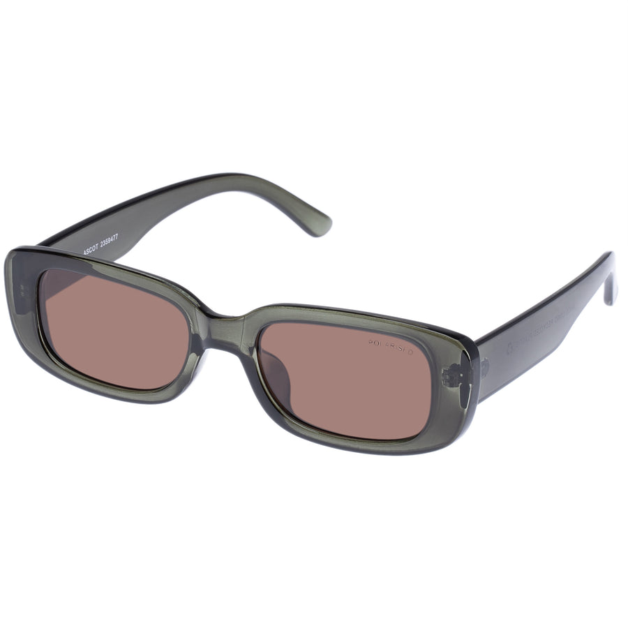 Cancer Council | Ascot Sunglasses - Angle | Alpine Green | UPF50+ Protection