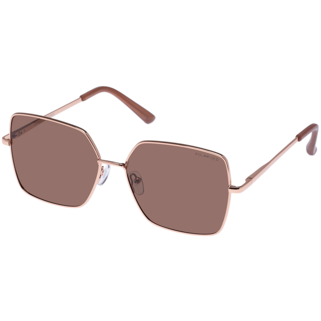Cancer Council | Kirribilli Sunglasses - Angle | Rose Gold | UPF50+ Protection