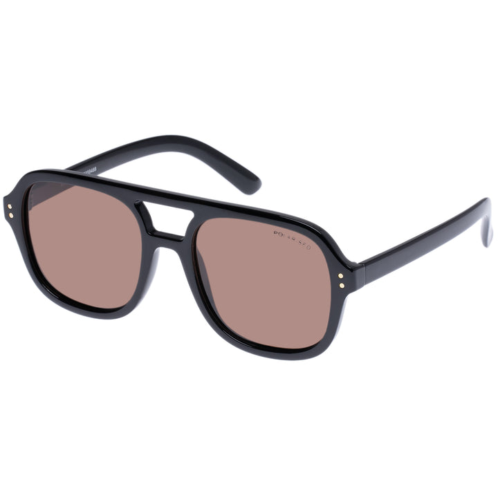 Cancer Council | Kingswood Sunglasses - Angle | Black | UPF50+ Protection