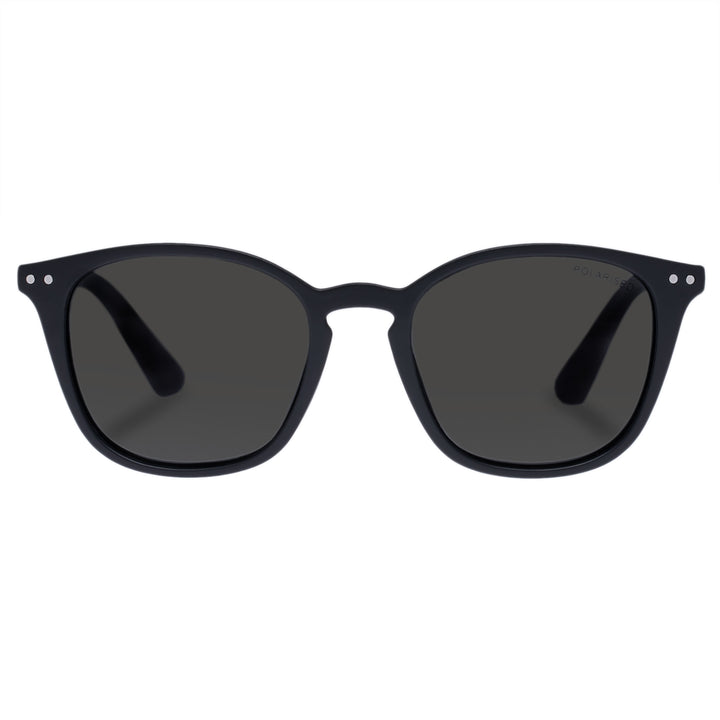 Cancer Council | Cadens Sunglasses - Front | Matte Black | UPF50+ Protection