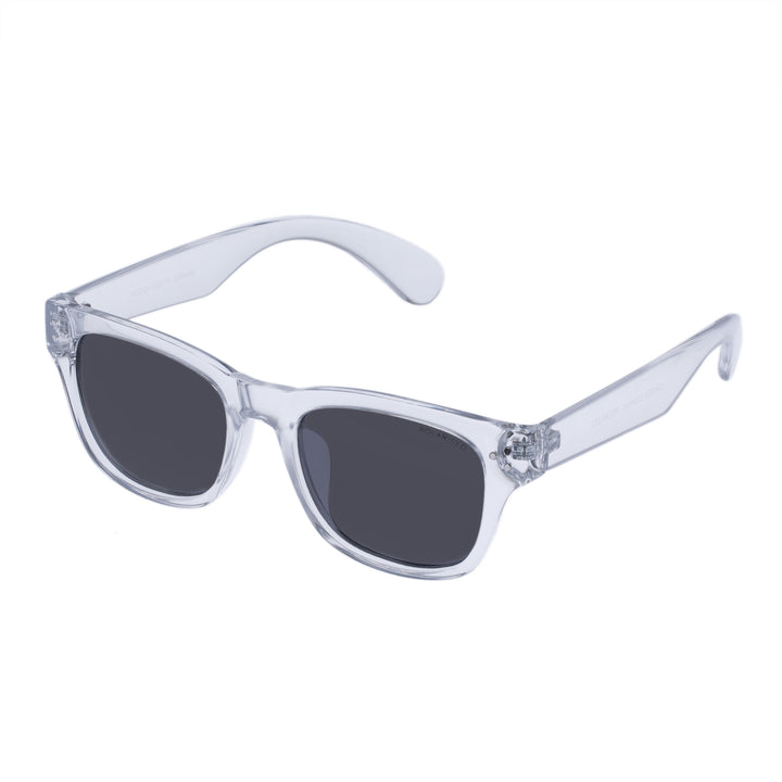 Cancer Council | Noddy Youth Sunglasses - Angle | Clear | UPF50+ Protection