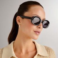 Enviro Round Metal Sunglasses - Silver
