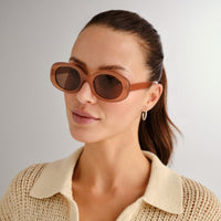 Enviro Round Metal Sunglasses - Silver