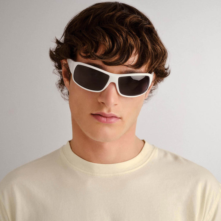 Cancer Council | Balmain Sunglasses | White | Front Lifestyle