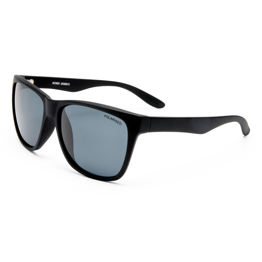 Cancer Council | Bondi Sunglasses | Matte Black | Angle