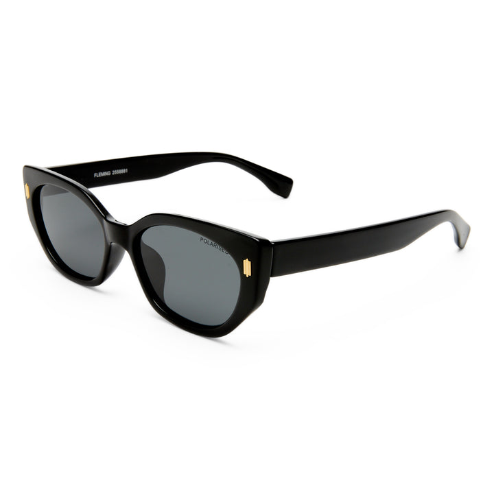 Cancer Council | Fleming Sunglasses | Black | Angle