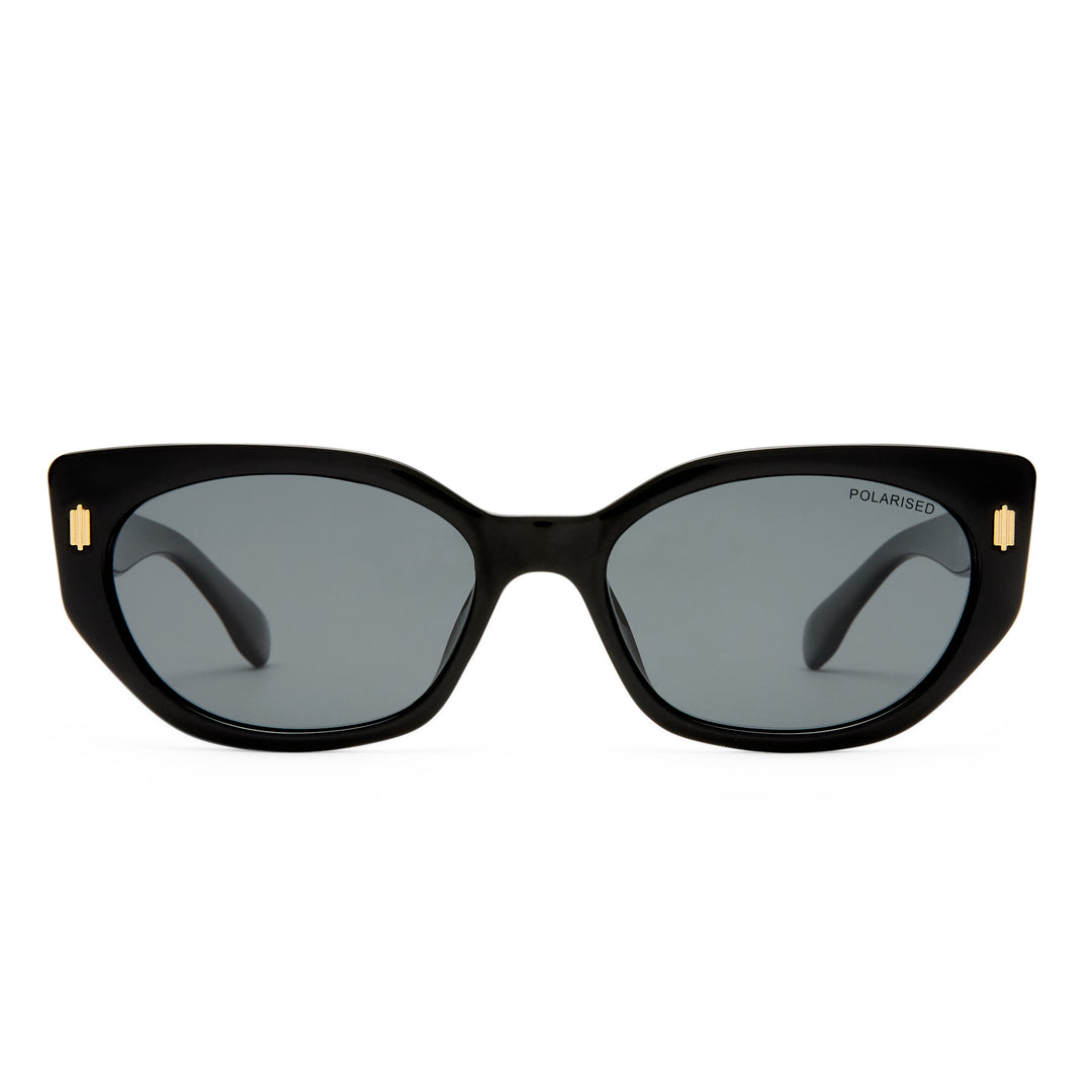 Cancer Council | Fleming Sunglasses | Black | Front