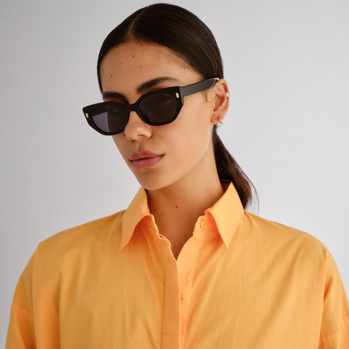 Cancer Council | Fleming Sunglasses | Black | Front