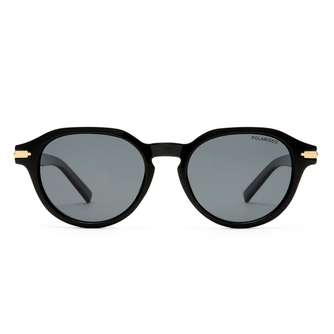 Cancer Council | Acton Sunglasses | Black | Front