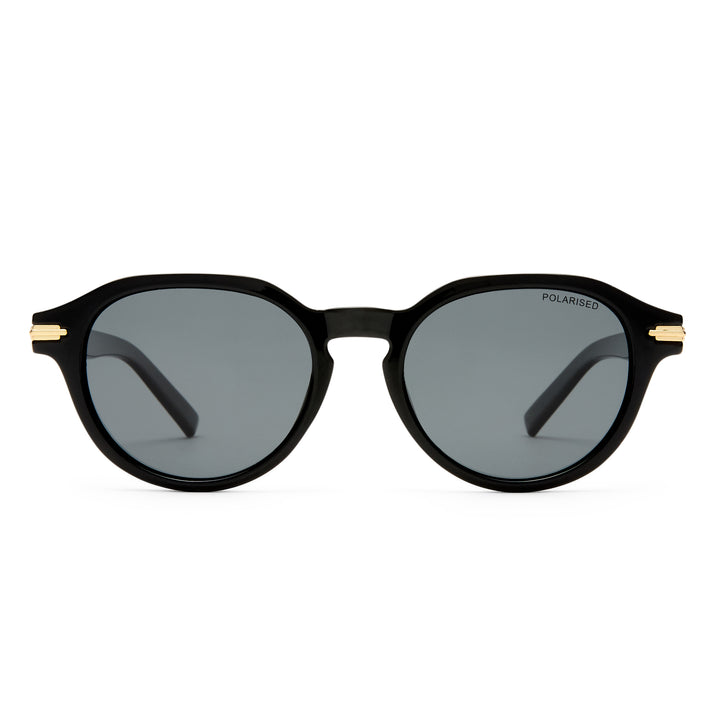 Cancer Council | Acton Sunglasses | Black | Front