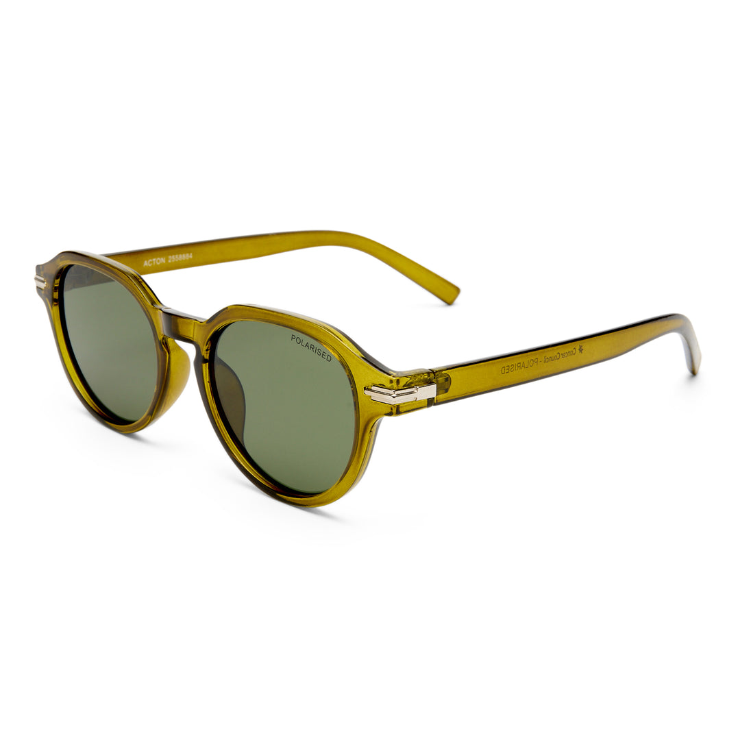Cancer Council | Acton Sunglasses | Khaki | Angle