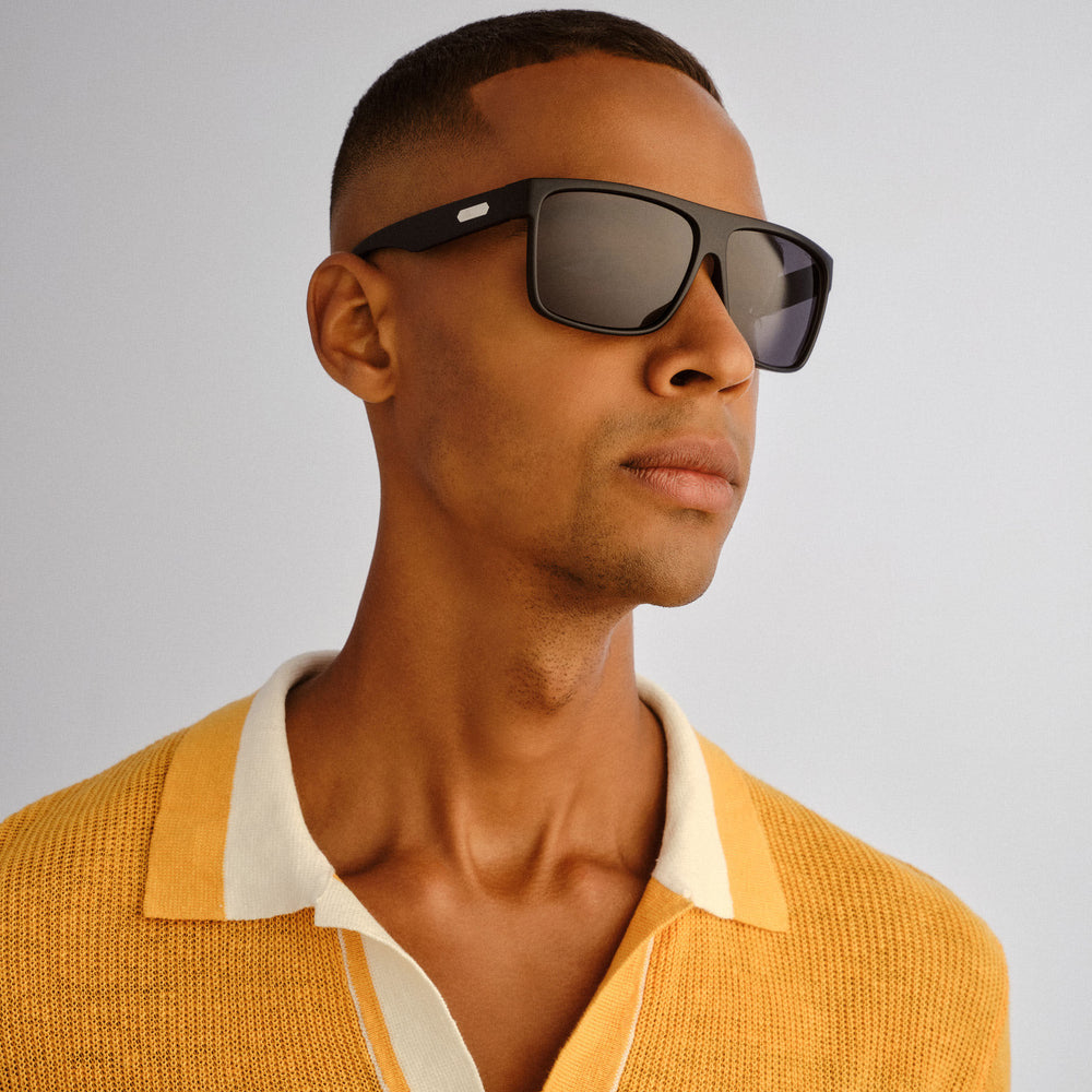 Cancer Council | Junee Sunglasses | Black | Angle Lifestyle