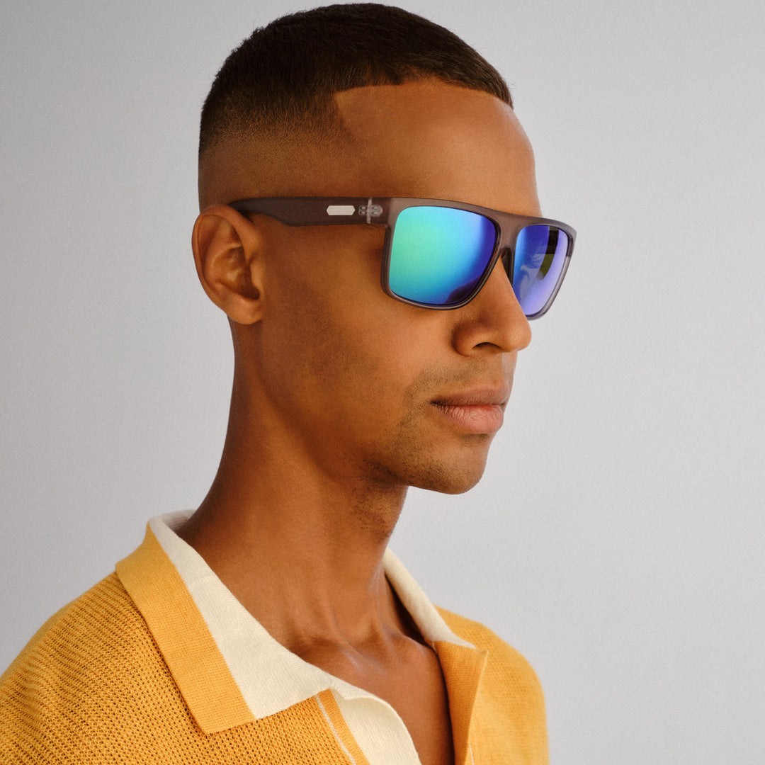Cancer Council | Junee Sunglasses | Grey | Side