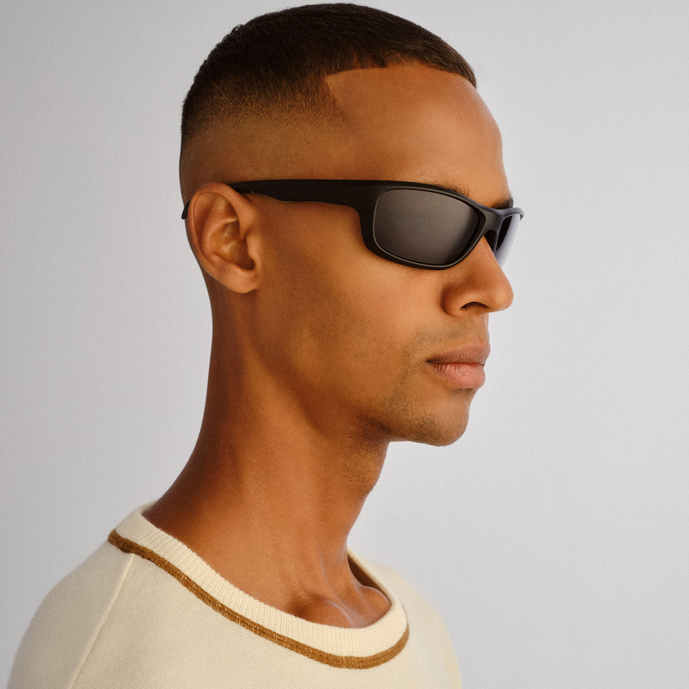 Cancer Council | Samson Sunglasses | Black | Angle Lifestyle