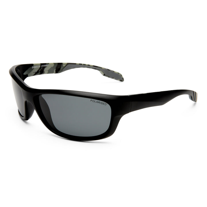 Cancer Council | Samson Sunglasses | Black | Angle