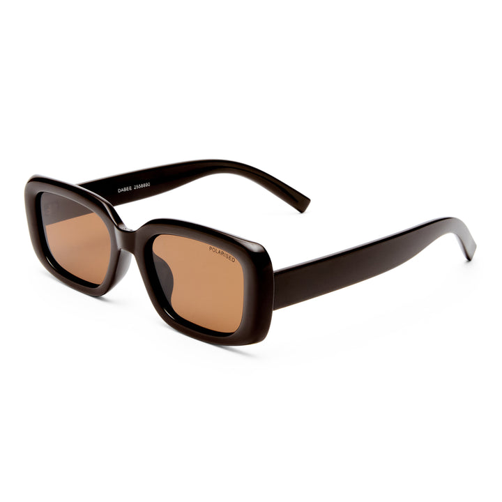 Cancer Council | Dabee Sunglasses | Chocolate | Angle