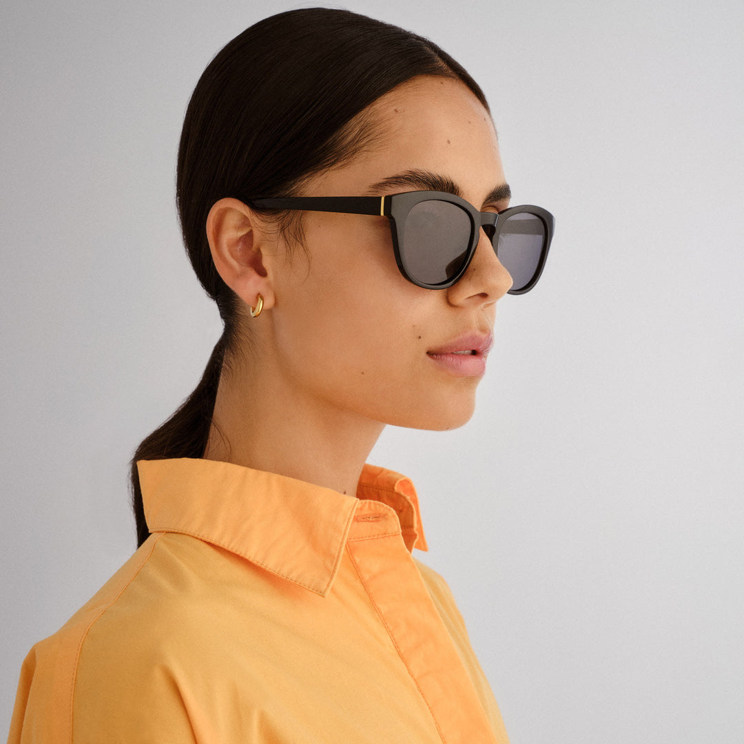 Cancer Council | Palona Sunglasses | Black | Side
