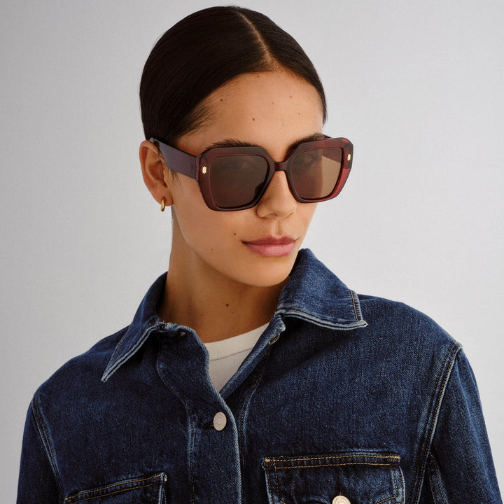 Cancer Council | Massey Sunglasses | Burgundy | Lifestyle