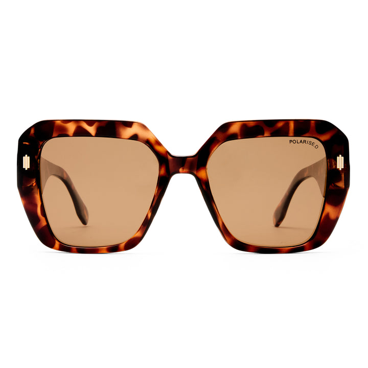 Cancer Council | Massey Sunglasses | Dark Tort | Front