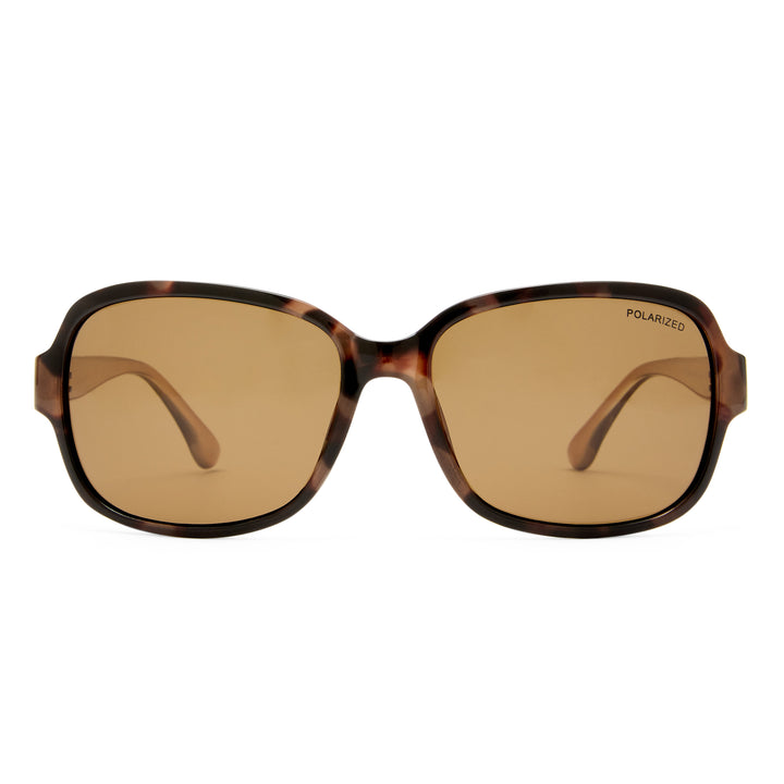 Cancer Council | Abbey Sunglasses | Dark Tort/Tan | Front