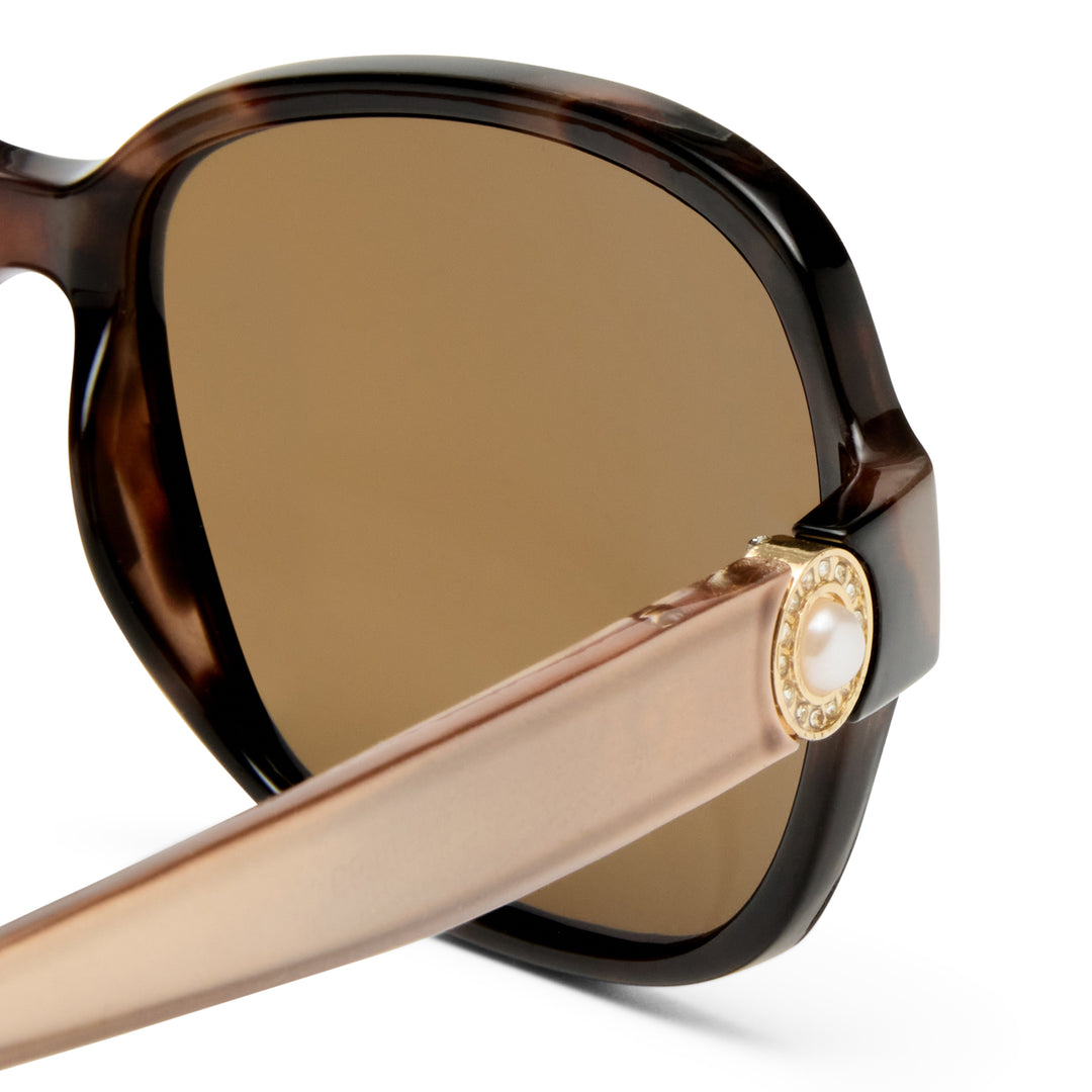 Cancer Council | Abbey Sunglasses | Dark Tort/Tan | Zoom
