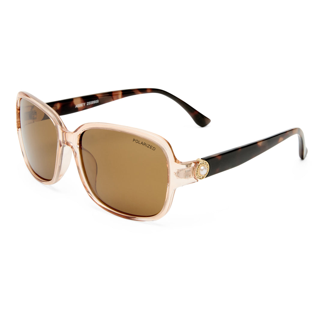 Cancer Council | Abbey Sunglasses | Blush/Cookie Tort | Angle