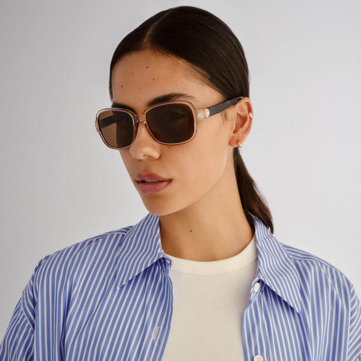 Cancer Council | Abbey Sunglasses | Blush/Cookie Tort | Lifestyle