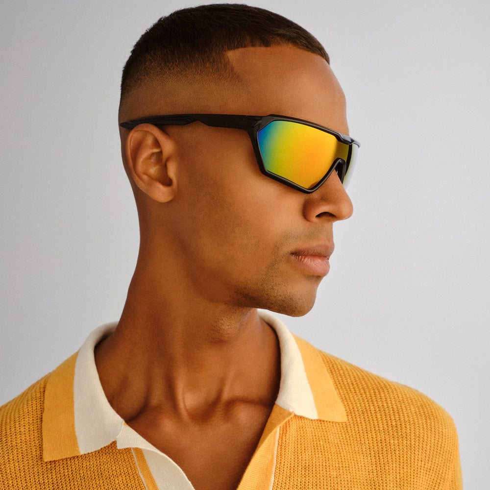 Cancer Council | Tampu Sunglasses | Black | Angle Lifestyle