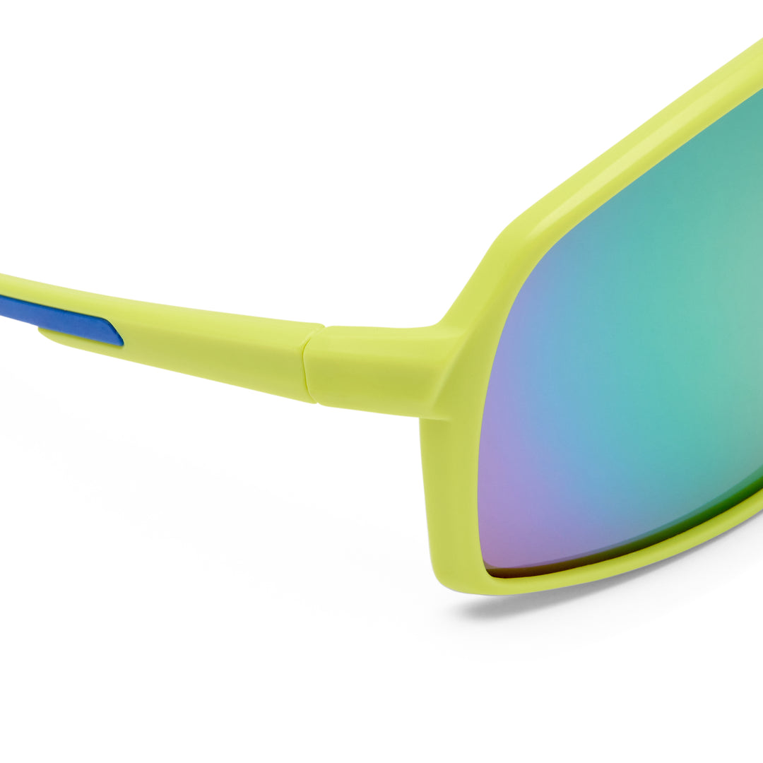 Cancer Council | Outfield Shield Sunglasses | Neon Green/Cobalt | Zoom
