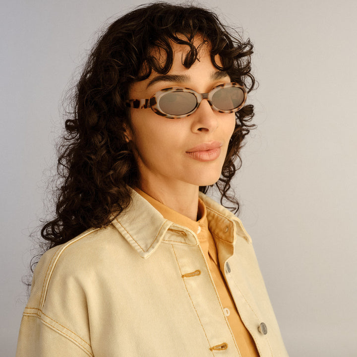 Cancer Council | Tara Sunglasses | Matte Cookie Tort | Side