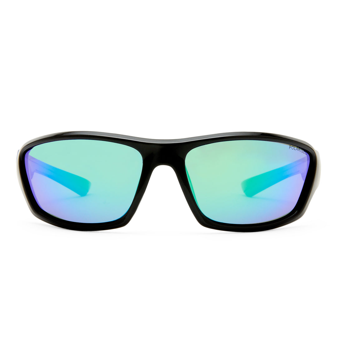 Cancer Council | Dargan Sunglasses | Black/Blue | Front