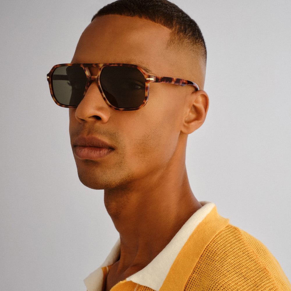 Cancer Council | Jensen Sunglasses | Amber Tort | Side