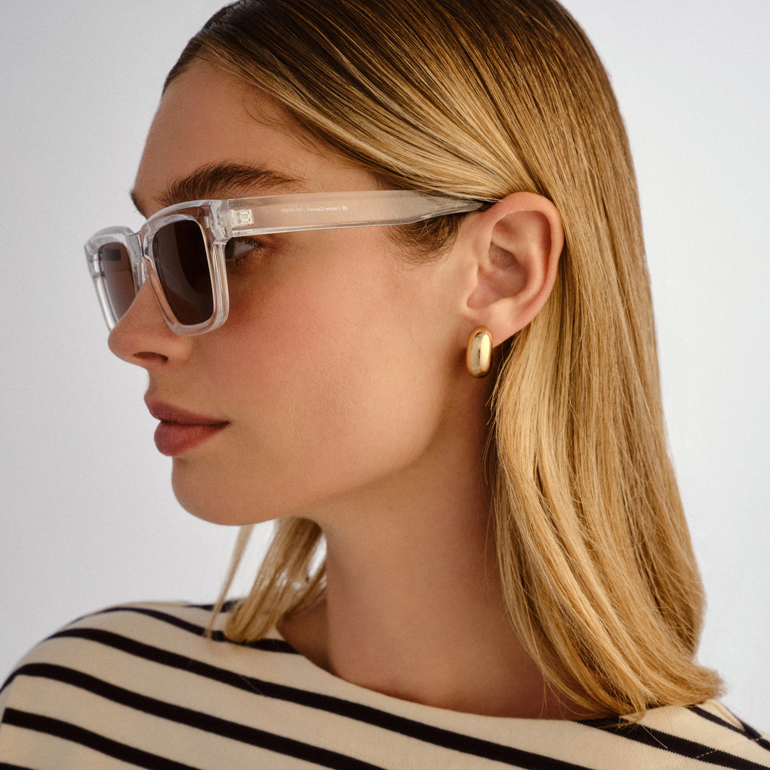 Cancer Council | Jaffa Sunglasses | Clear | Side