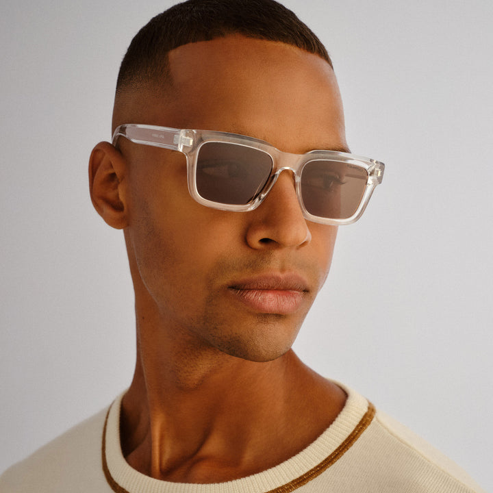 Cancer Council | Jaffa Sunglasses | Clear | Model