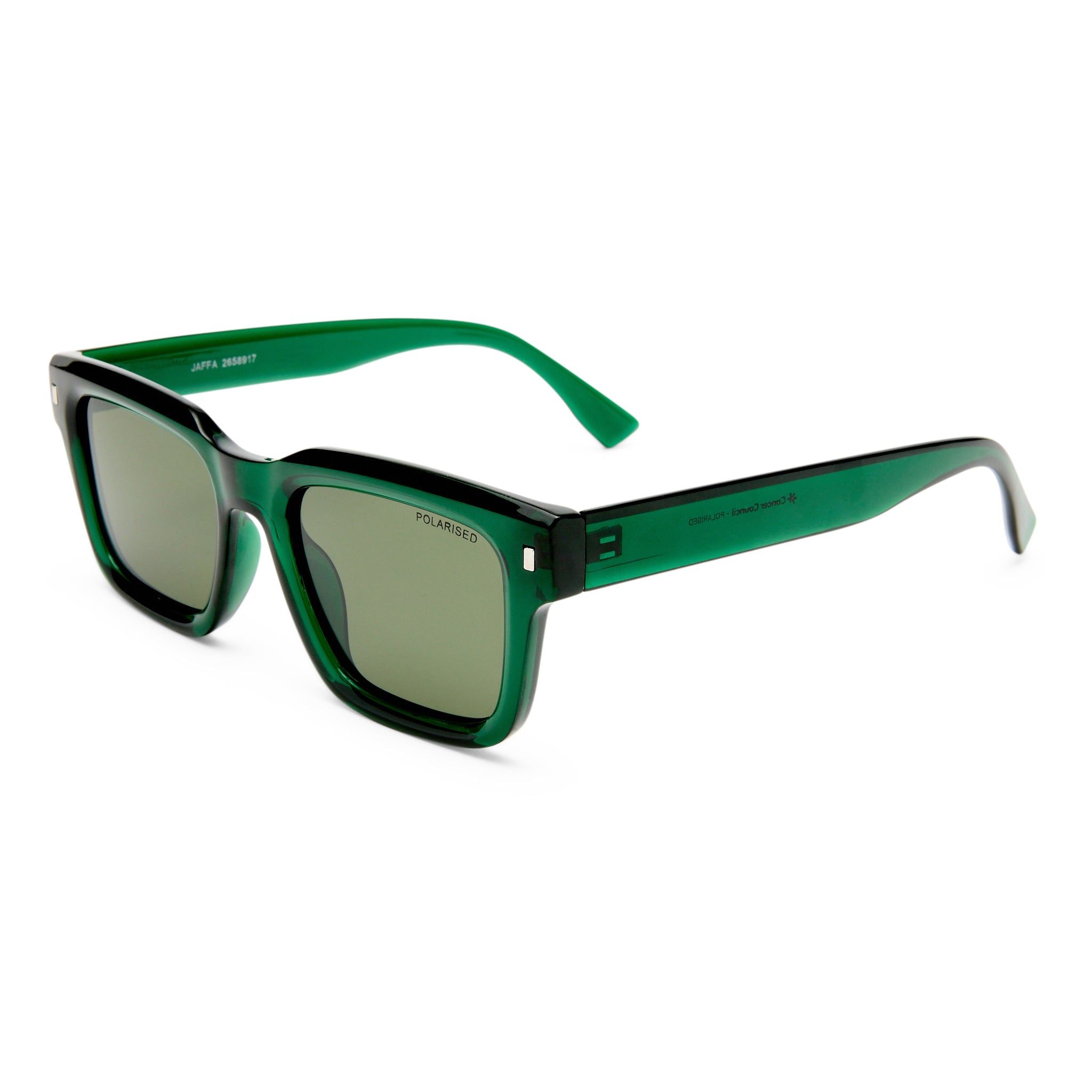 Jaffa Sunglasses - Emerald – Cancer Council Shop
