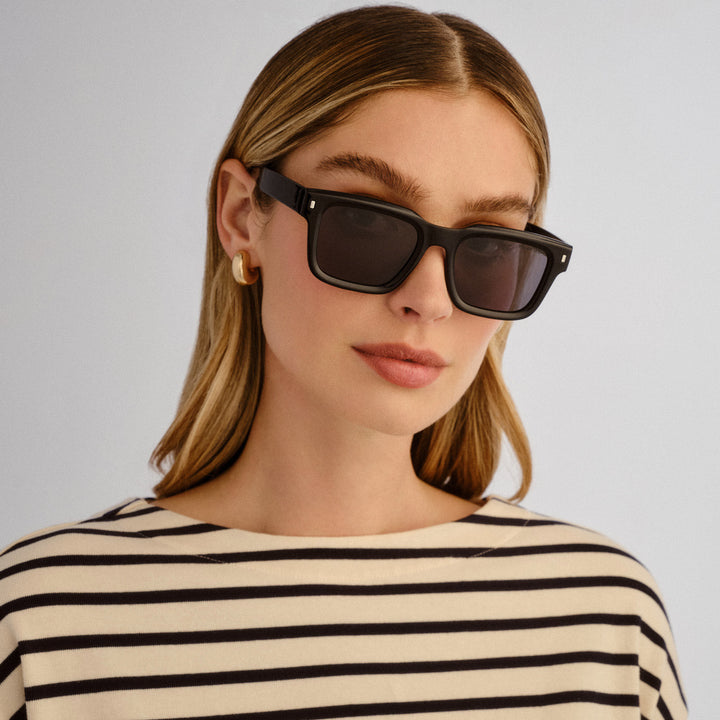 Cancer Council | Jaffa Sunglasses | Black | Angle Model