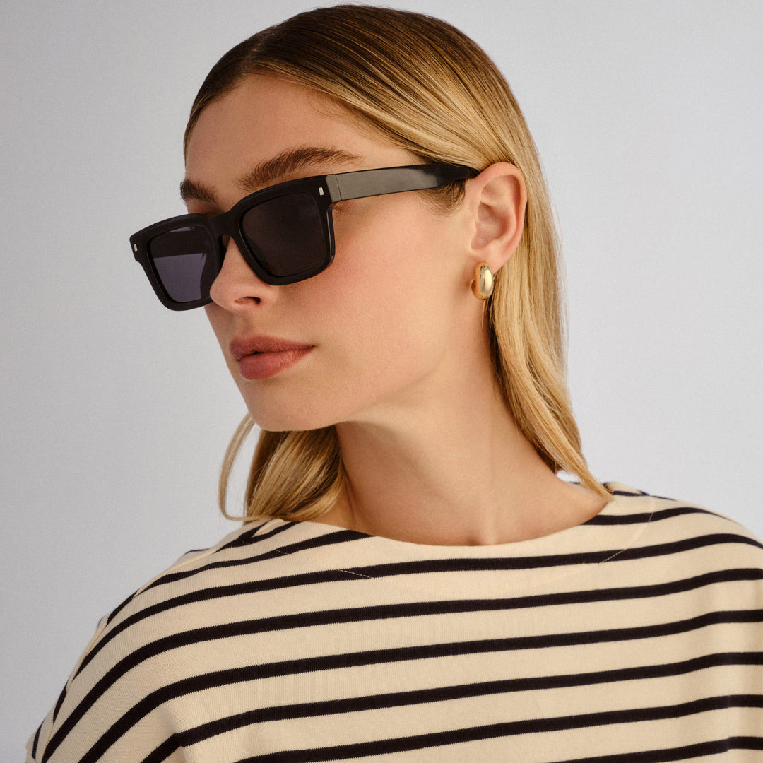 Cancer Council | Jaffa Sunglasses | Black | Side Lifestyle